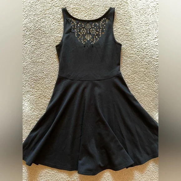 ASOS | Dresses | Asos Black Laser Cut Skater Dress Size Small | Poshmark ASOS | Dresses | Asos Black Laser Cut Skater Dress Size Small | Poshmark